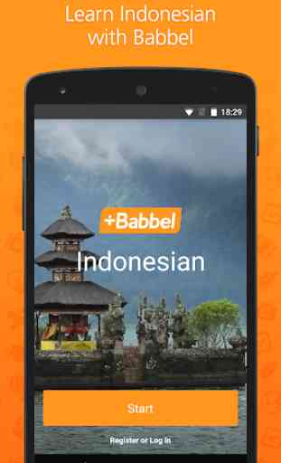 Babbel – Aprender indonésio 1