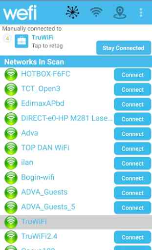 Find Wifi Beta – Free wifi finder & map by Wefi 3