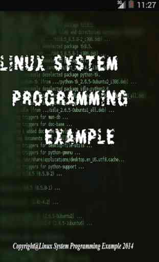 Linux System Programming Eg 1