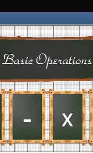operações básicas d matemática 3