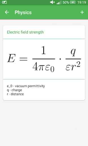 Physics Formulas 2018 2