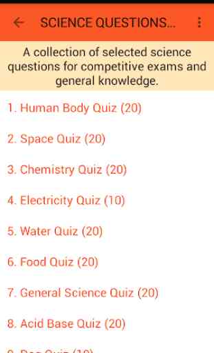 Science Questions Answers 2