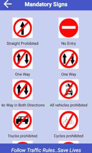 Traffic Signs & Rules 2
