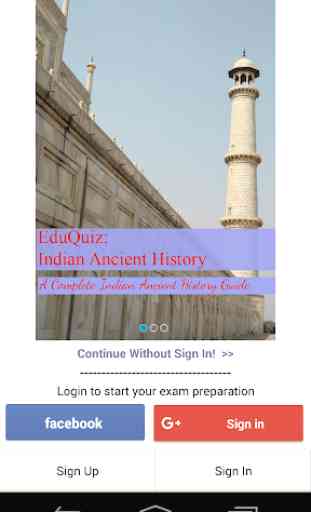 EduQuiz:Ancient Indian History 1