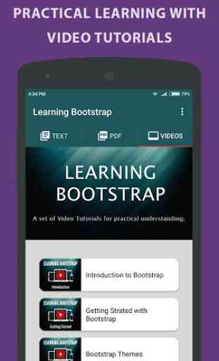Learning Bootstrap 4  - Tutorial 3