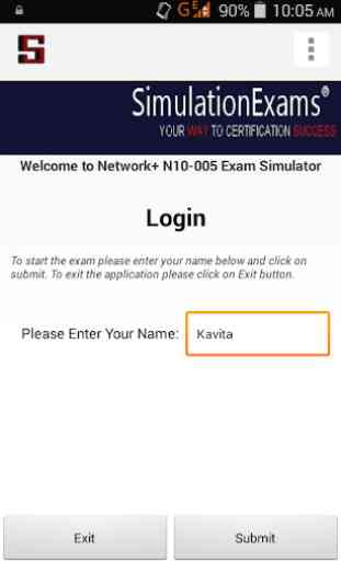 Network+ Exam Simulator 1