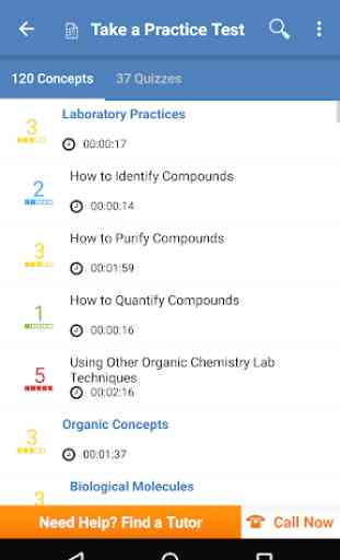 Organic Chemistry: Practice Tests and Flashcards 2