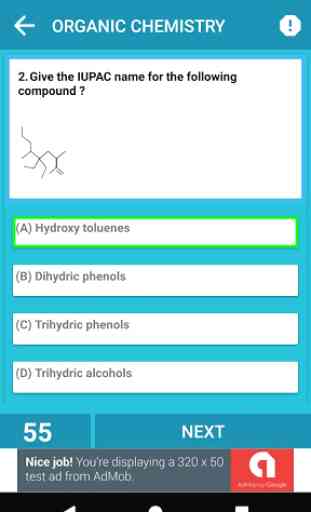 Organic Chemistry Quiz 3