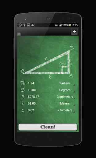Right Triangle Calculator (Pythagorean theorem) 3