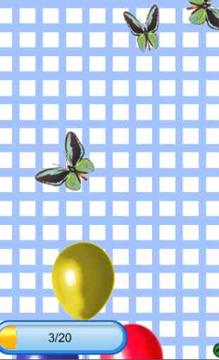 Balão da borboleta Popping 2
