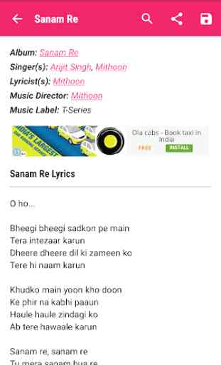 Lyricsmint: Hindi Songs Lyrics 3