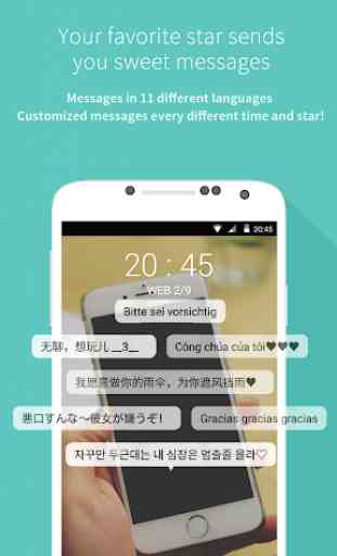 Mydol- Lockscreen, Virtual chat, Chat bot 1