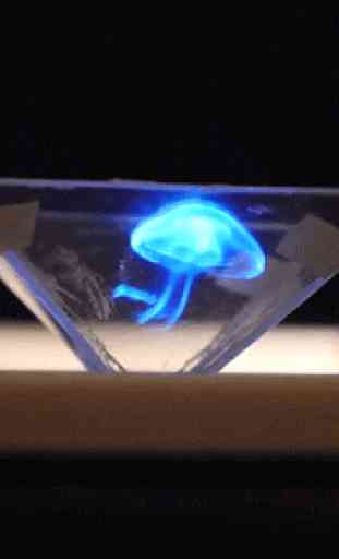 Projetor de holograma 3D Vyomy 1