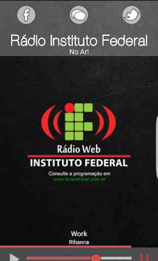 Rádio e TV Federal no Ar - Instituto Federal 2