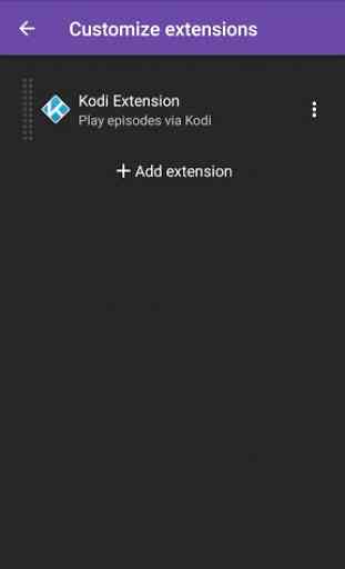 SeriesGuide Extension for Kodi 4