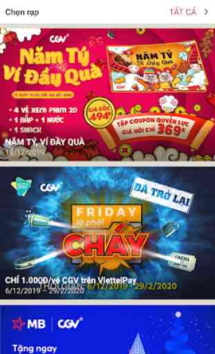 CGV Cinemas Vietnam - Rạp chiếu phim đẳng cấp 3
