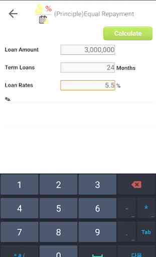 Calculadora de empréstimo 2