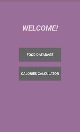 Calories & Protein Calculator 1
