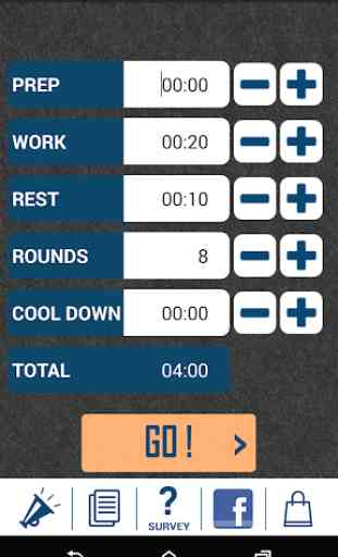 HIIT interval training timer 1