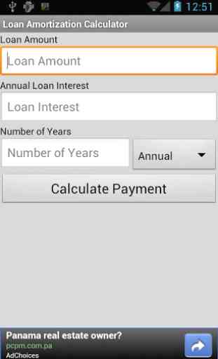 Loan Amortization Calculator 3