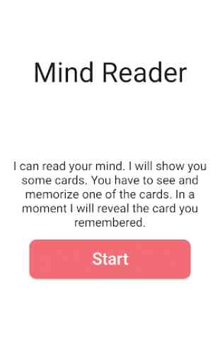 Mind Reader (Card Magic Trick) 1