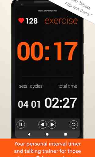 Tabata Timer and HIIT Timer for Interval Workouts 1