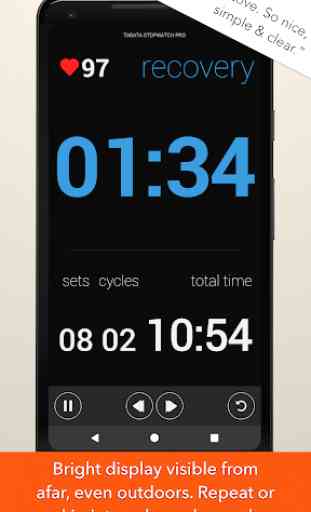 Tabata Timer and HIIT Timer for Interval Workouts 2