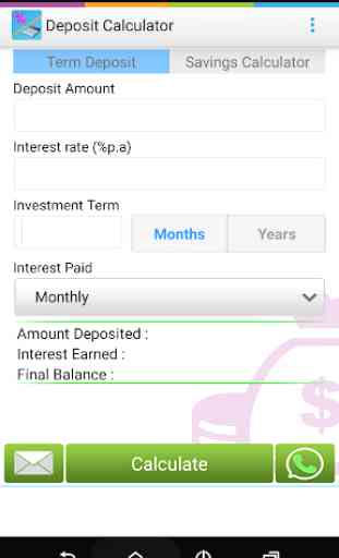 Term Deposit & Savings 1