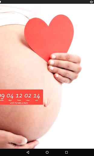Baby Countdown Widget 4