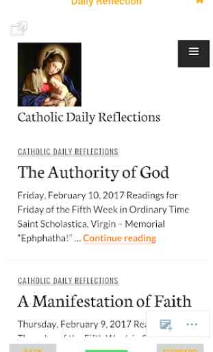 Catholic Daily Reflections 3