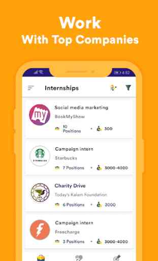 Frapp - Earn money with tasks and internships 4