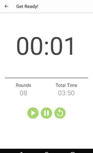 Interval Round Timer - workout timer 3