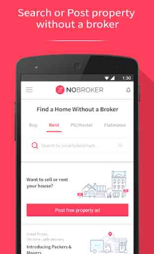 NoBroker Flat, Apartment, House, Rent, Buy & Sell 1