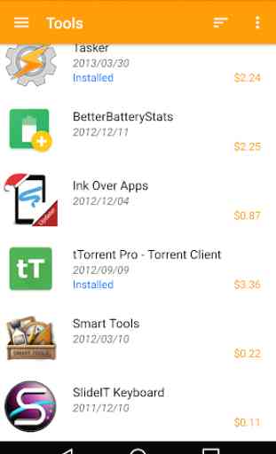 Purchased Apps (Reinstall your paid apps) 1