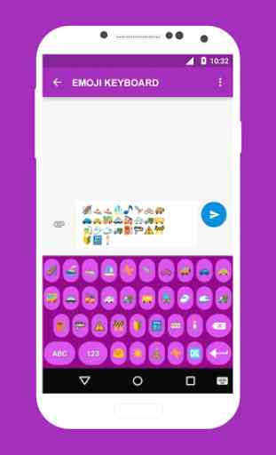 Round Emoji Keyboard Colorful Keyboard Themes 4