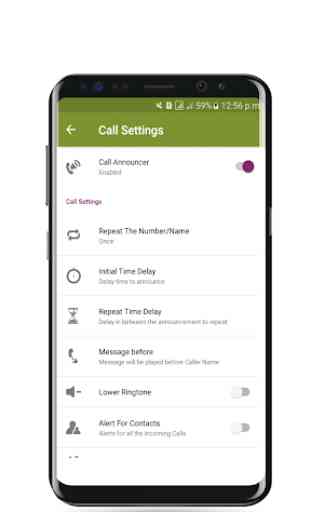 Smart Announcer : Call, Time  & Battery 3