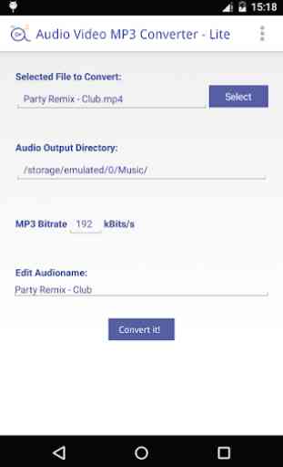 Audio Video MP3 Converter 1