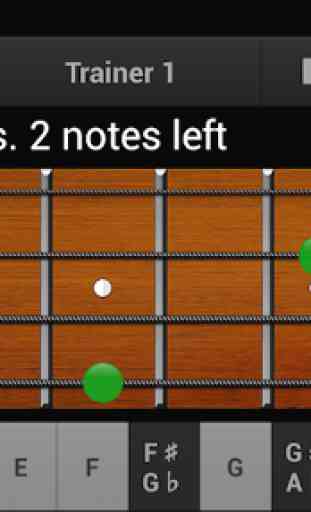Bass Guitar Note Trainer Demo 4