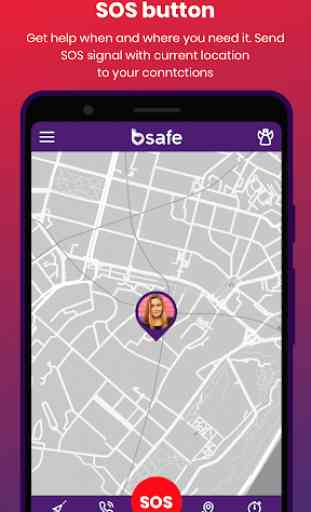 bSafe - Personal Safety App 3