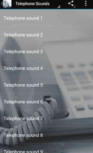 Telephone Sounds 1