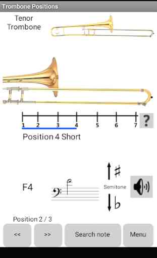 Trombone Positions 1