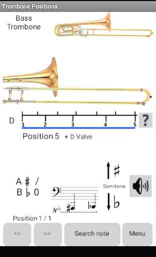 Trombone Positions 3