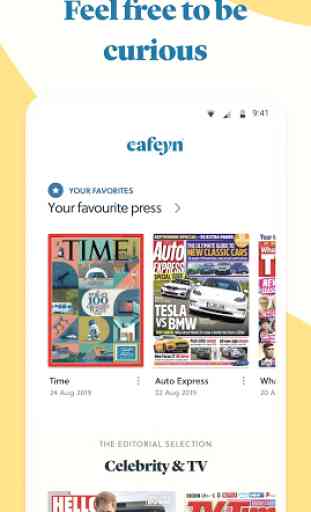 CAFEYN – Online magazine subscriptions 1