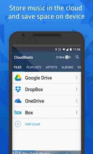CloudBeats - offline & cloud music player 2
