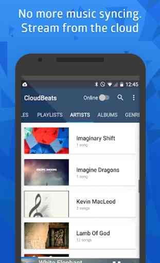 CloudBeats - offline & cloud music player 3