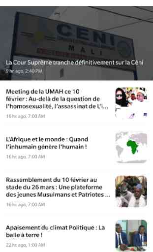 Mali 7 - Actualités au Mali 3
