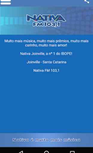 Nativa FM 103,1 Joinville 4