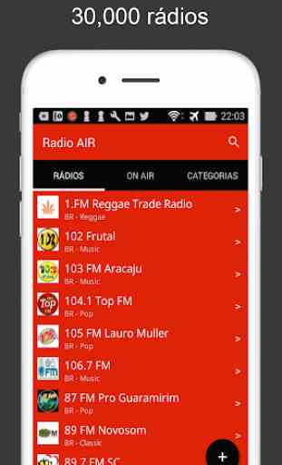 Radioair - Radio and Music gratuitamente 1