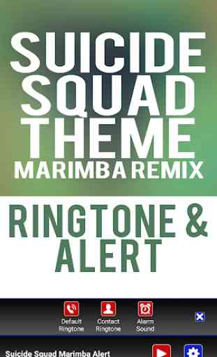 Suicide Squad Marimba Ringtone 3