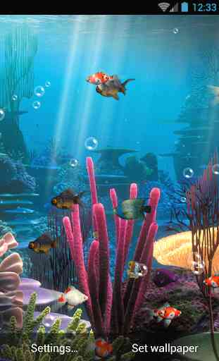 Aquarium Live Wallpaper Free 2